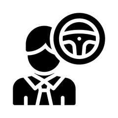 instructor glyph icon