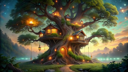 Enchanting Treetop Village