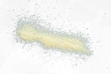 sweet sugar particle on transparent background