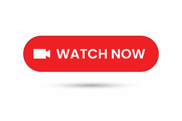 Watch now label Video Play Button Online translation