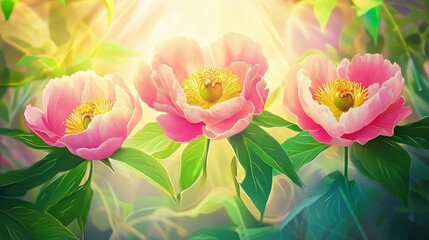 Obraz premium tulips in the garden