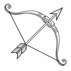 illustration of an arrow