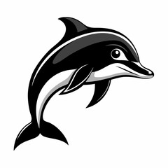 Obraz premium dolphin vector illustration