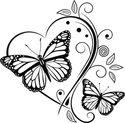 Custom heart name SVG cut files