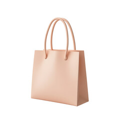 Elegant Pink Tote Bag for Stylish Everyday Use in Modern Settings on transparent background