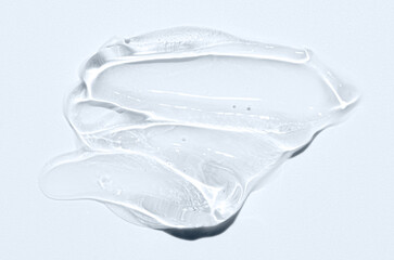 A sample of a moisturizing cosmetic cream or body gel.
