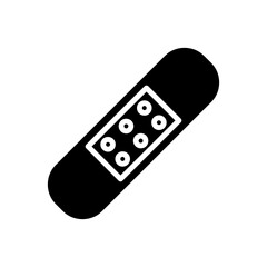 Hospital and medical care solid icon