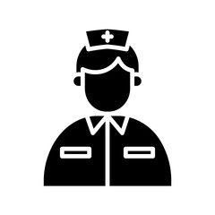 Medic, Pharmacy, Nurse, Hospital and medical care solid icon