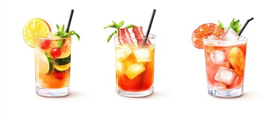 Colorful Refreshing Cocktails (7)