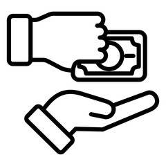 Fototapeta premium Sell Icon