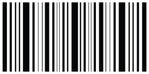 Barcode vector icon. Code stripes sticker, Barcode label illustration. Bar code design for product.