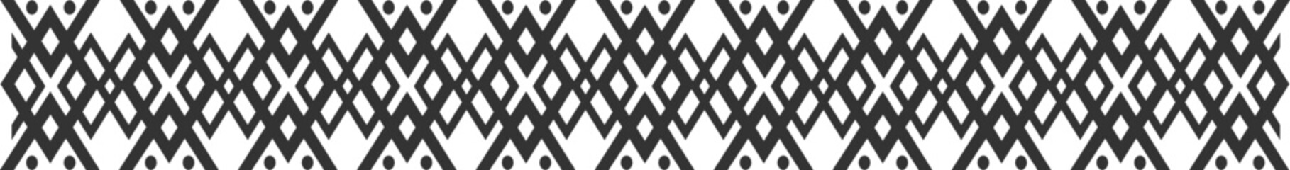 Geometric Ethnic Border