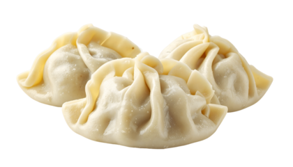 Steamed Dumplings: Delicious Food with Transparent Background