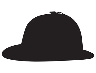 DETECTIVE HAT SILHOUETTE