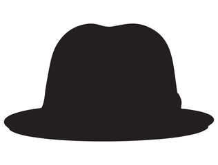DETECTIVE HAT SILHOUETTE