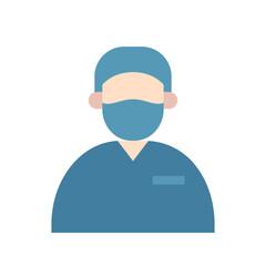 Doctor, Surgery, Hospital, Health and Medicine Icon set