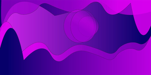 Purple wavy abstract background. Eps10 vector