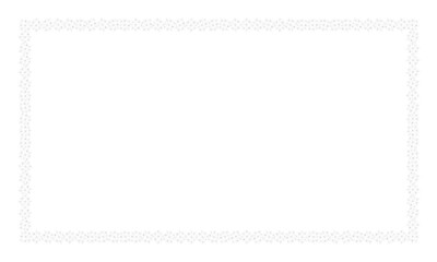 カワイイ白い小花柄の透過素材フレーム★お祝いやグリーティングカードに