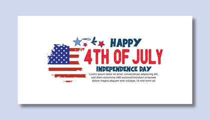 Happy 4th of July Independence Day Celebration