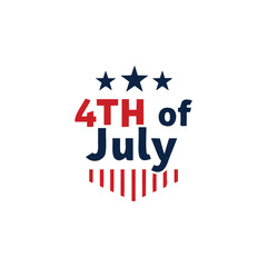 Fototapeta premium happy independence day 4 th of july