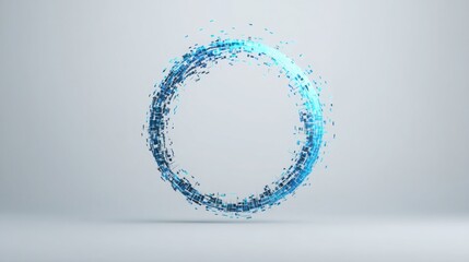 Intelligent automation icon concept depicting rule-based logic in streamlined processes and operations