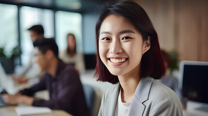 Fototapeta premium portrait of a businesswoman