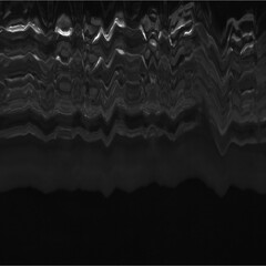 Noisy digital interference in dark glitch texture background