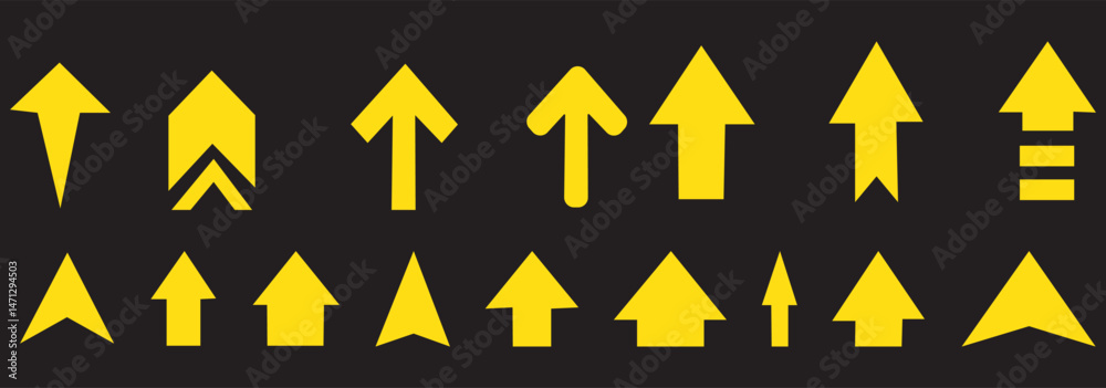 Poster swipe up icon set. up arrow button symbol. swipe up icons for social media stories. scroll arrow up 