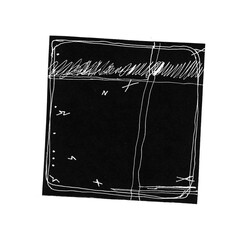 Minimalist abstract graphic of slanted lines and white scribbles on black background. Great for modern digital art, background textures, and bold visual effects.