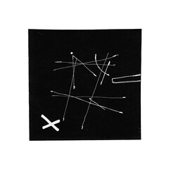 High-contrast abstract black and white scribble art with intersecting linework and spontaneous sketch elements. Designed for overlays, zine design, or motion storytelling.