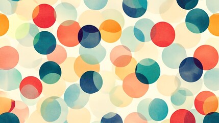 Colorful Circle Abstract Background.