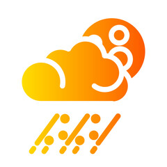hail gradient icon