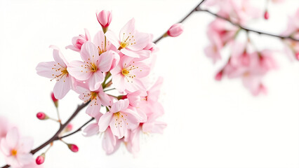 Obraz premium pink cherry blossom