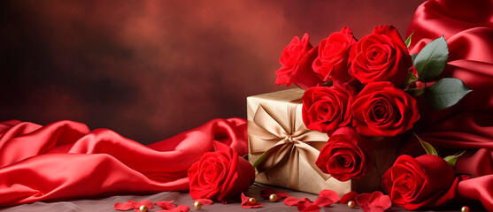 Roses, flowers in an attractive graphic composition. Elegant and aesthetic arrangement, perfect for occasions like name days, Women's Day, Valentine's Day, or weddings.