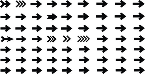 Diverse Arrow Signs and Icons High Quality Vector Graphics for Seamless Design