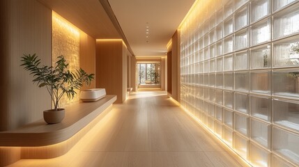Serene Minimalist Corridor
