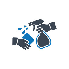 Hand Sanitizing Hygiene Icon