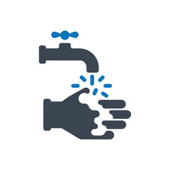 Hand Washing Process Icon