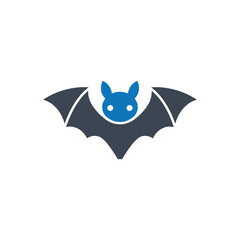Flying Bat Wings Icon