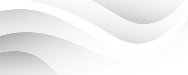 Gray line background curve element with white space for text and message design, overlapping layers, Eps10