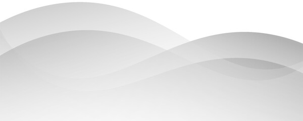 Gray line background curve element with white space for text and message design, overlapping layers, Eps10