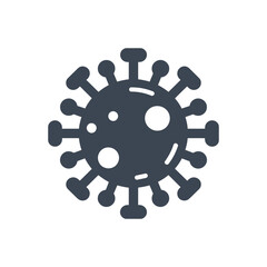 Coronavirus Pathogen Vector Icon