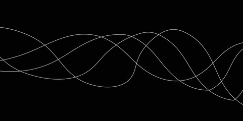 Abstract white background with a glowing abstract waves. Abstract wave element for design. Digital frequency track equalizer, Futuristic background design. Long exposure, Light painting photography.