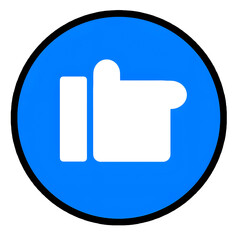 blue arrow icon