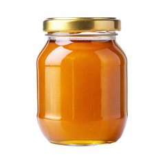 glass jar with honey