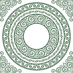 Beautiful flower art and mandala vector design