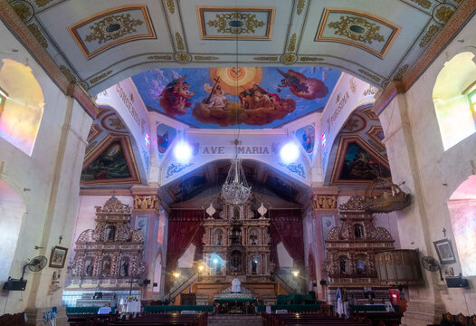 Baclayon church in Bohol, Philippines