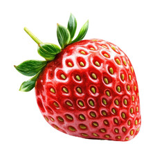 Fresh, vibrant strawberry