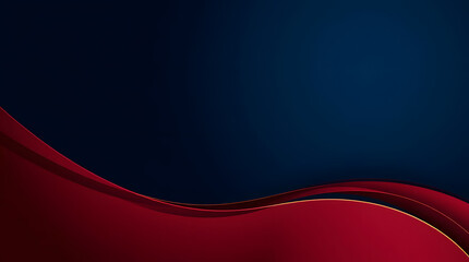 Crimson Silk Waves &ndash; Abstract Luxury Background Collection