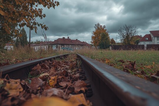 Autumnal Railway Tracks